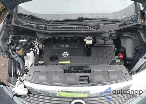 2012 Nissan Quest Sv z USA, uszkodzony, nr VIN JN8AE2KPXC9051828